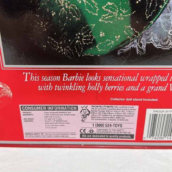 Happy Holidays Barbie - Picture 7 of 8